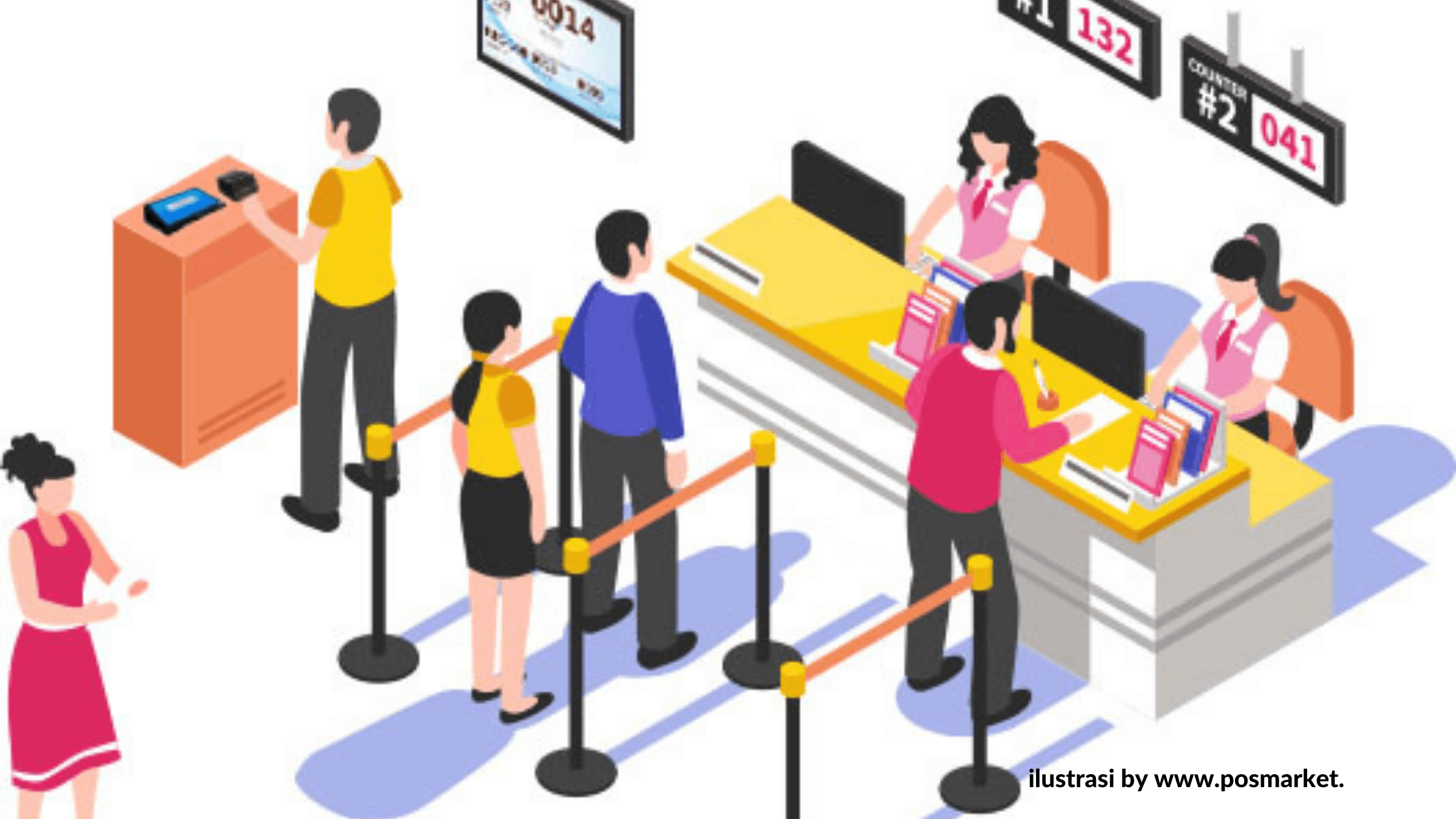 Mesin Antrian Untuk Pelayanan