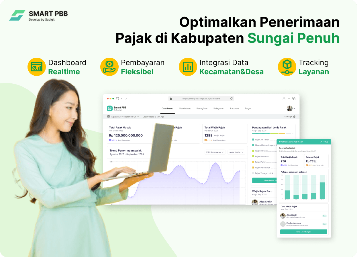 Jasa Aplikasi Smart PBB Kota Sungai Penuh